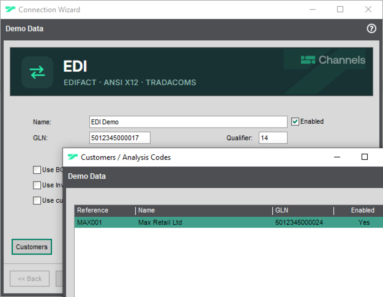 Sage 200 X12 Edifact Tradacoms.